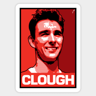 Clough Sticker